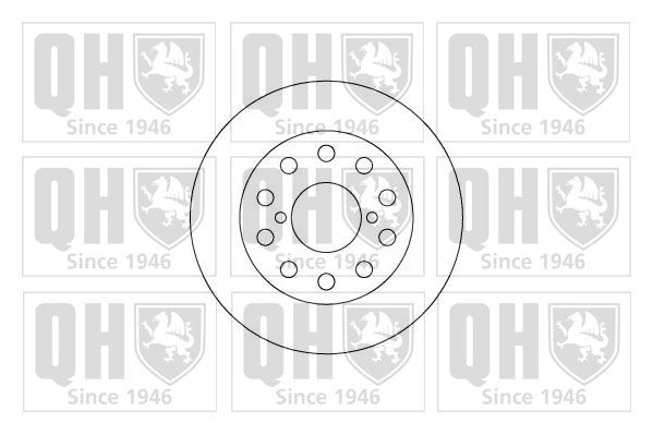 QUINTON HAZELL Тормозной диск BDC5077